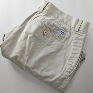 Men's Southern Tide Channel Marker II Flat Front Chinos - Light Tan - 36x30
